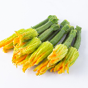 Zucchine baby con fiore